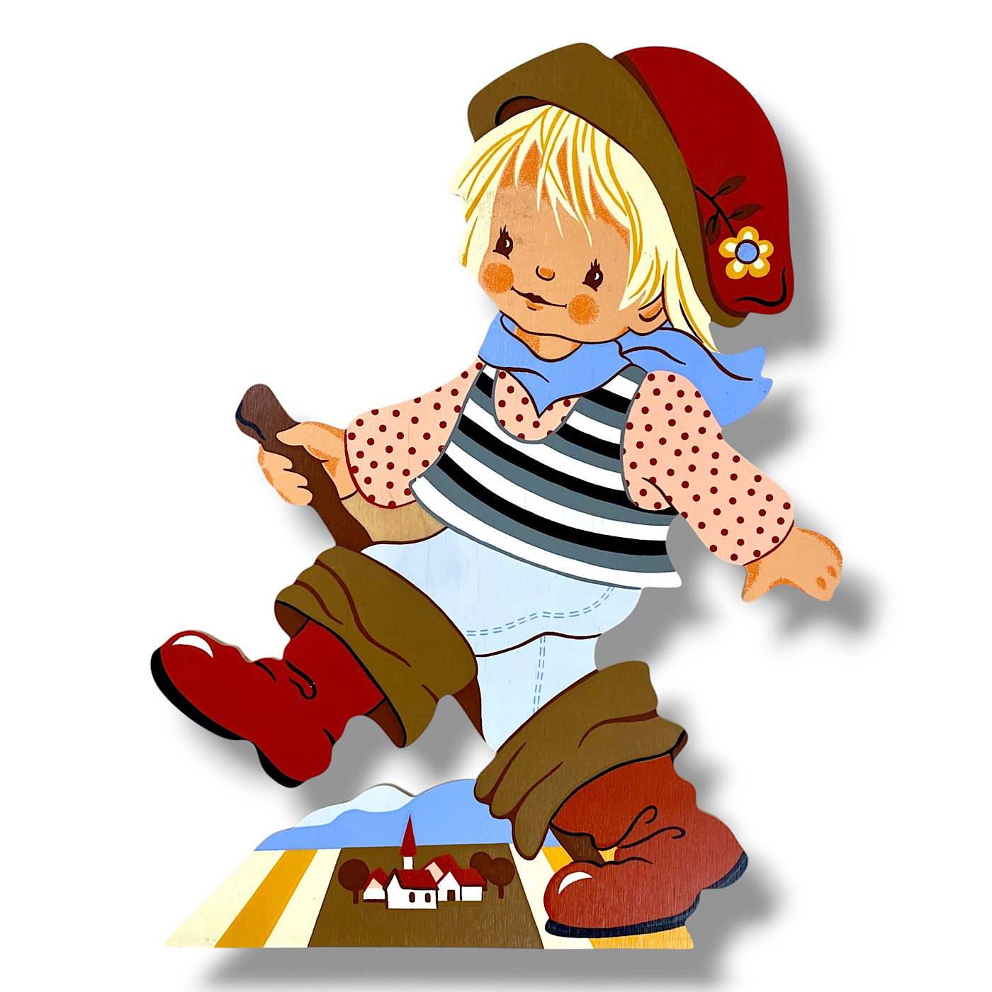 Märchen-Holzbild German Wall Figure Mertens-Kunst