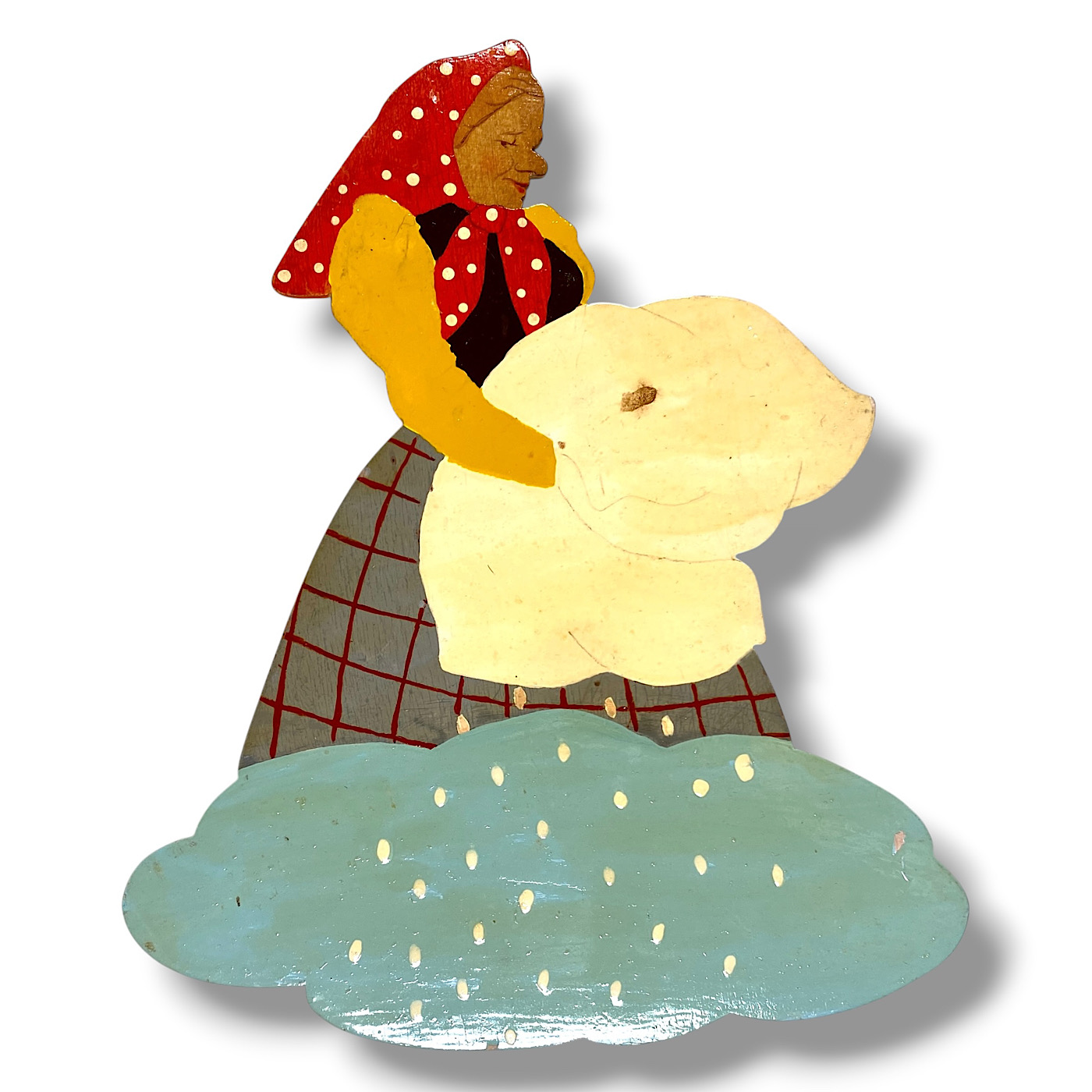 Märchen-Holzbild German Wall Figure Mertens-Kunst
