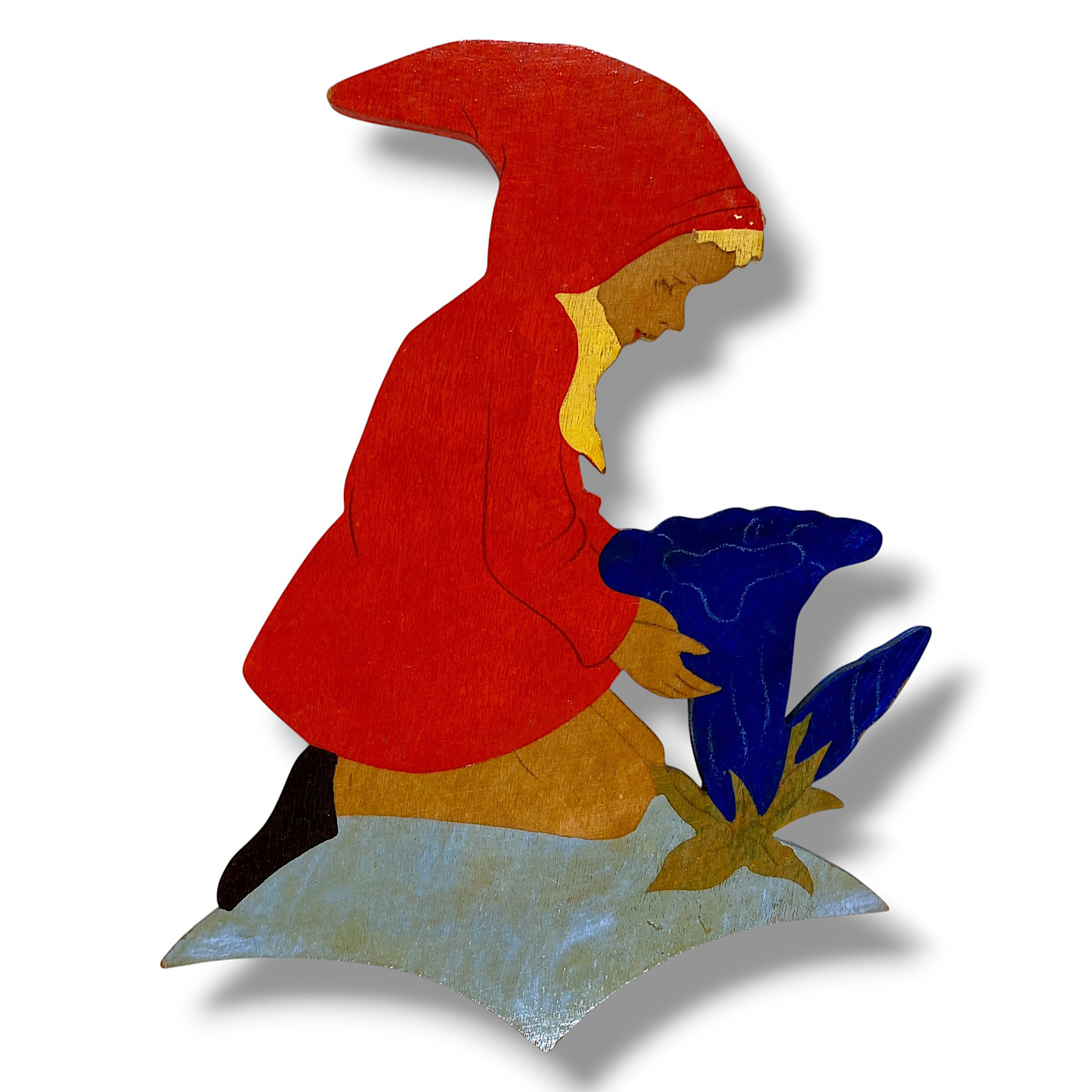 Märchen-Holzbild German Wall Figure Mertens-Kunst