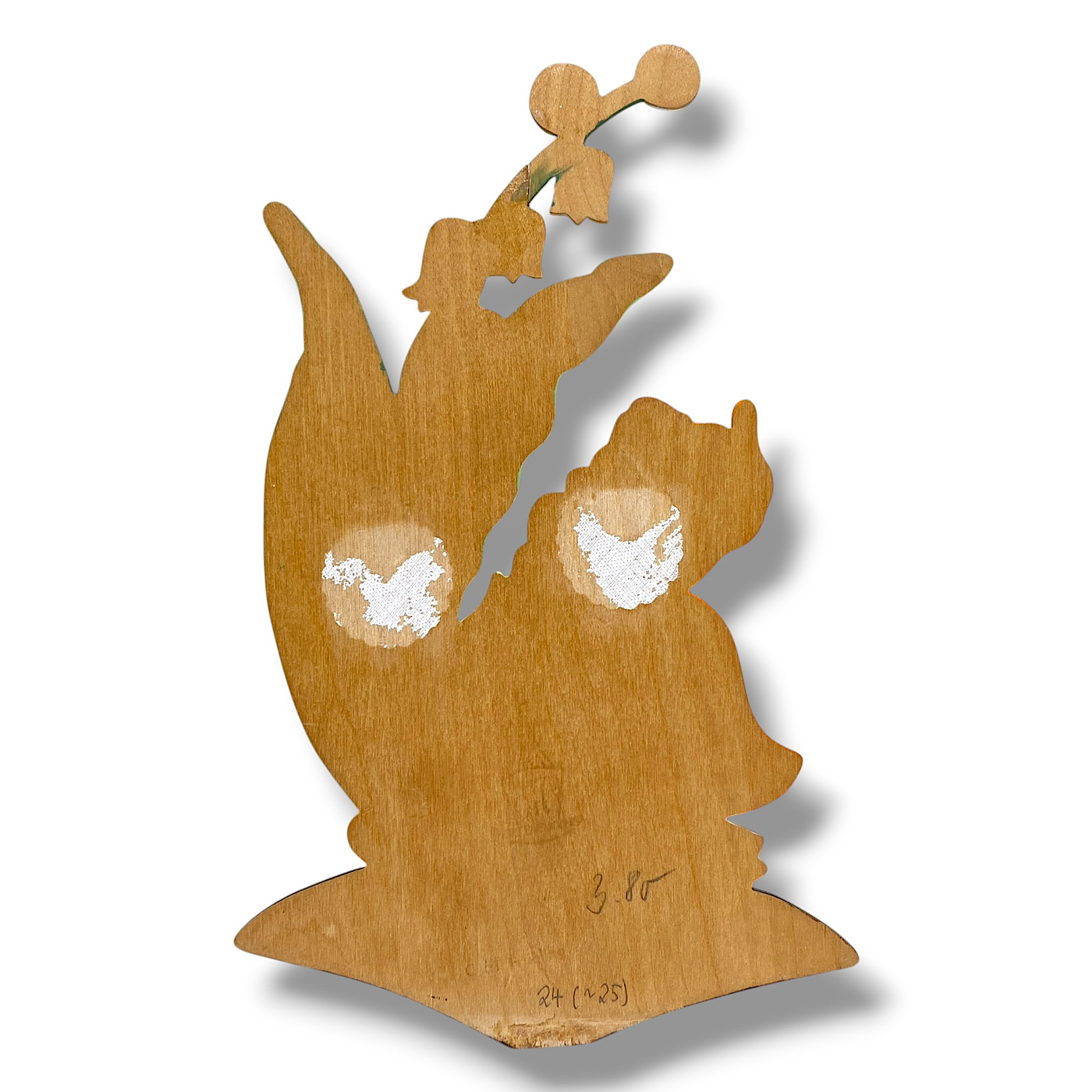 German Wall Figures Märchen-Holzbild maiglöckchen