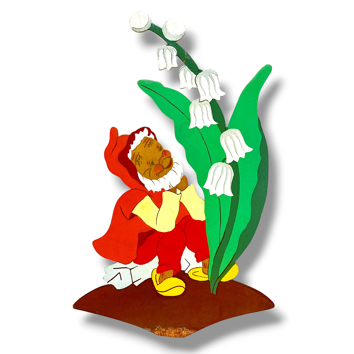 Märchen-Holzbild German Wall Figure Mertens-Kunst 