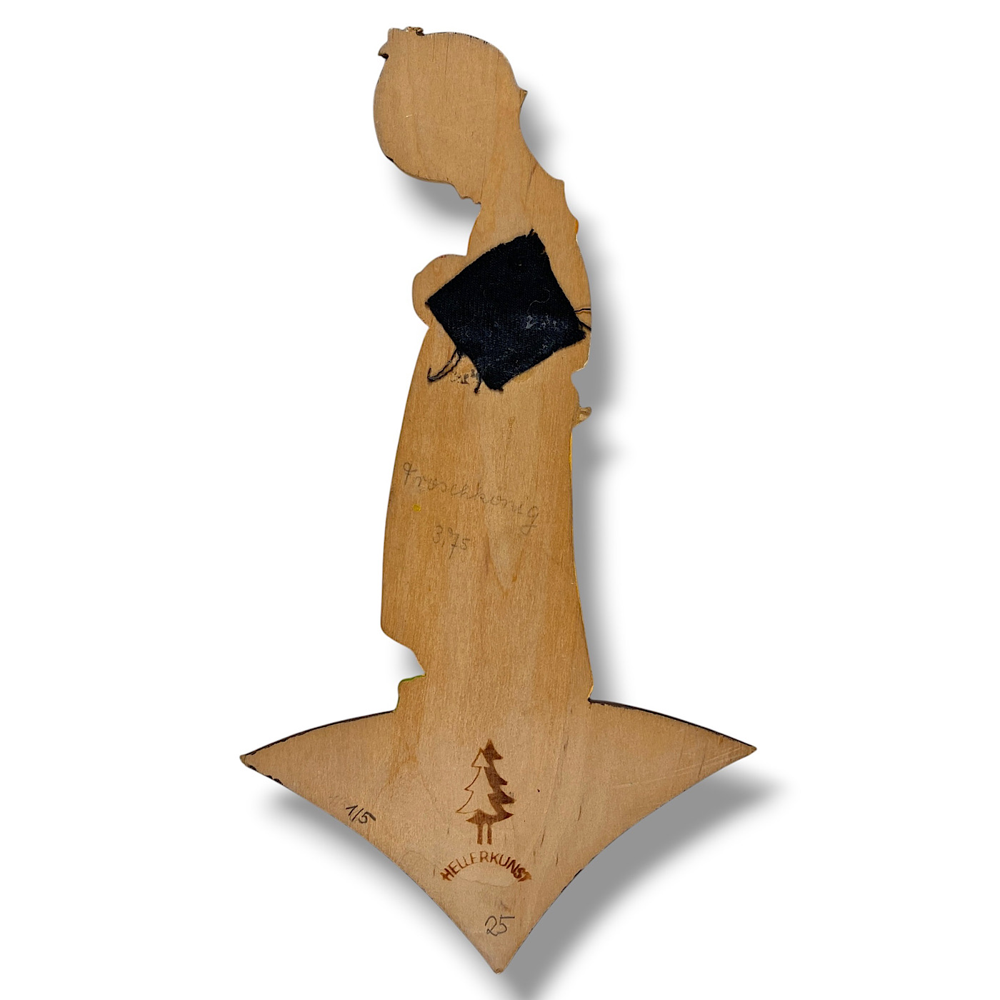 Märchen-Holzbilder German Wall Figures Froschkönig 