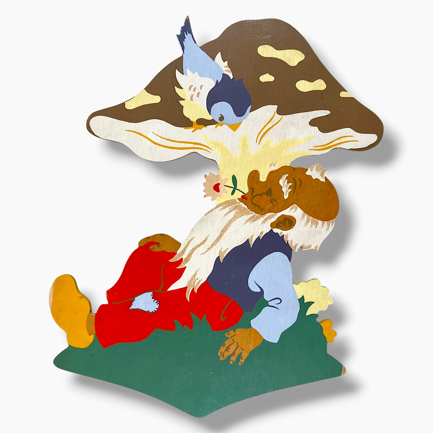Märchen-Holzbild German Wall Figure Mertens-Kunst