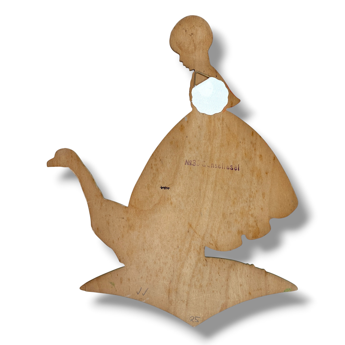 Märchen-Holzbilder German Wall Figures Gänsemagd 
