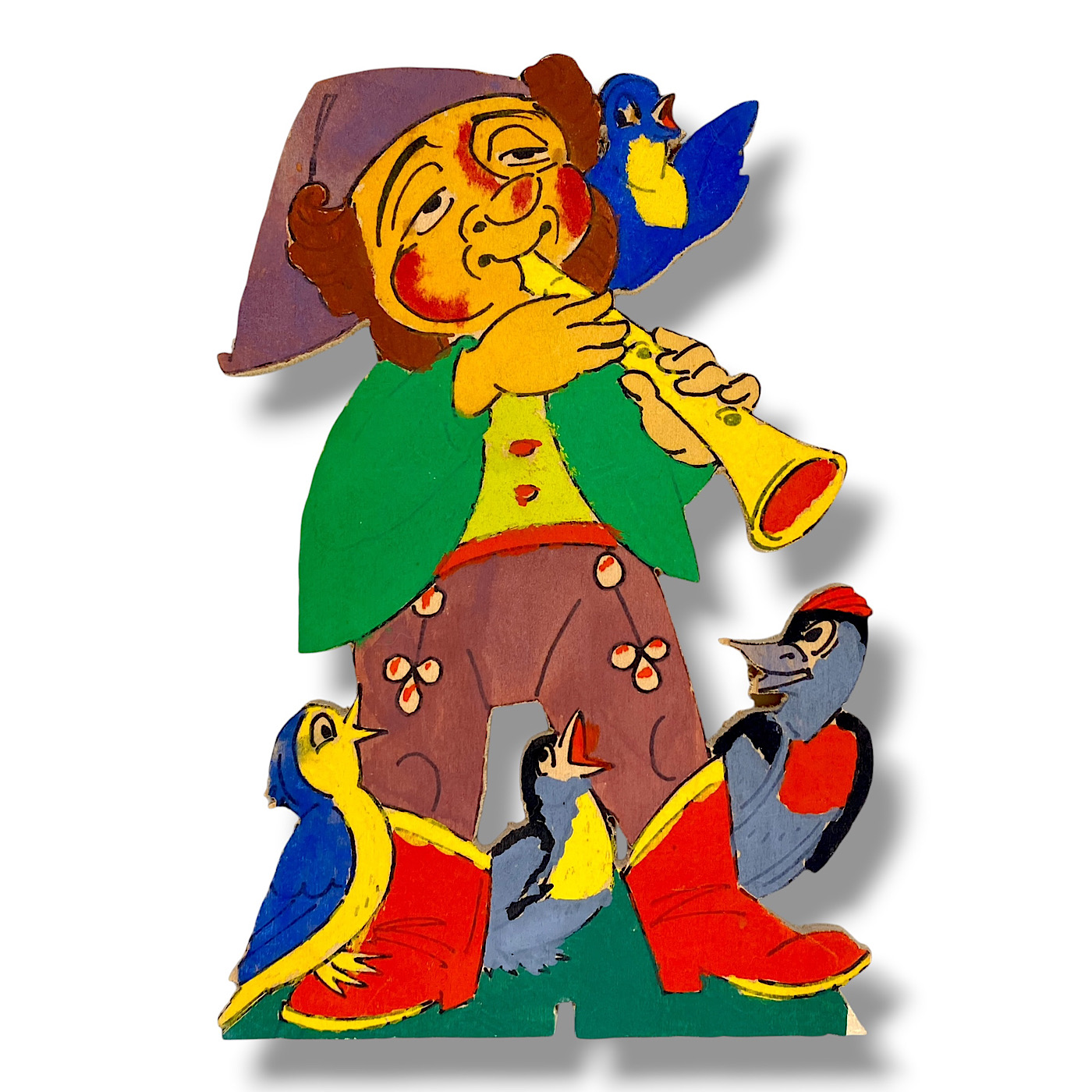 Märchen-Holzbild German Wall Figure Pebaro 