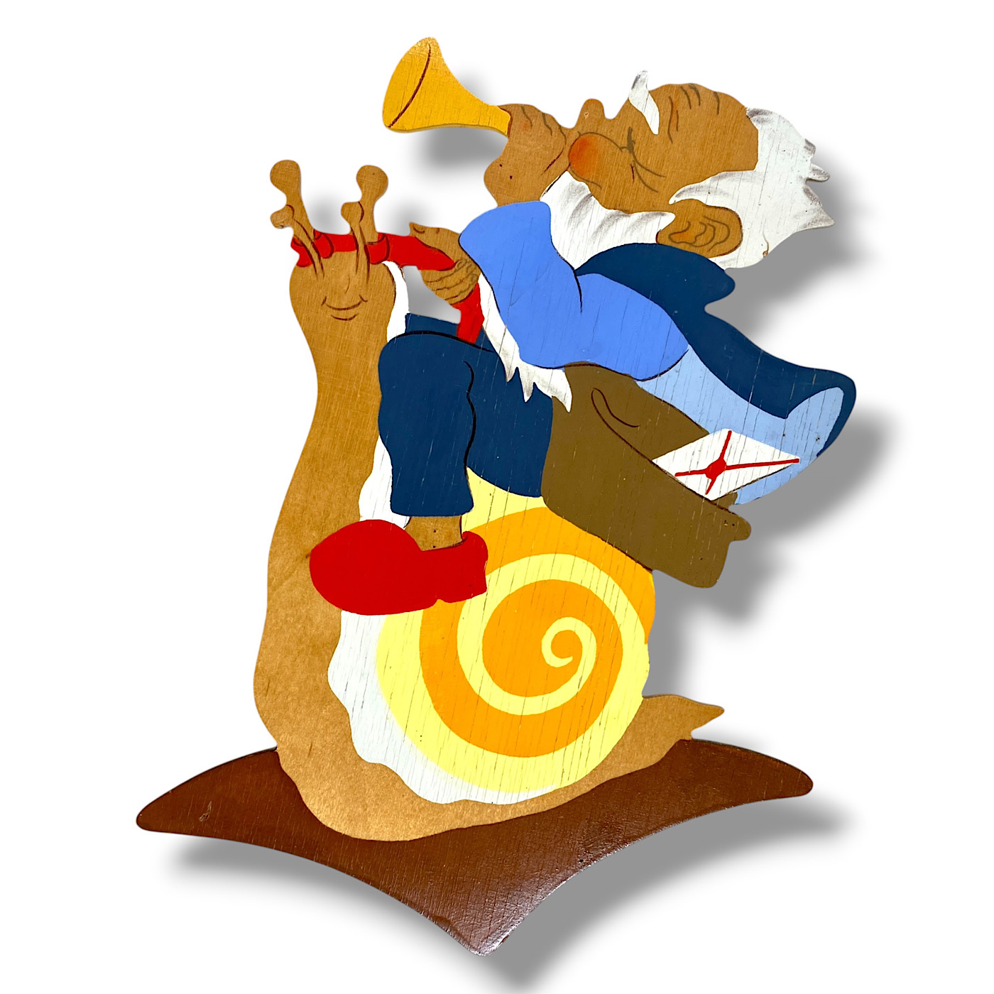Märchen-Holzbild German Wall Figure Mertens-Kunst 
